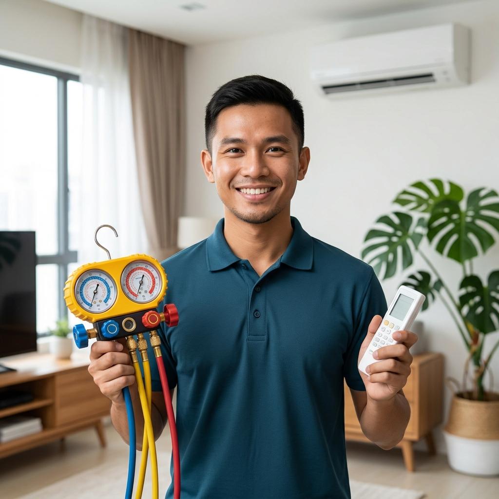 Amirul, Senior Cleaning & Servicing Specialist at Quick AC Repair Services